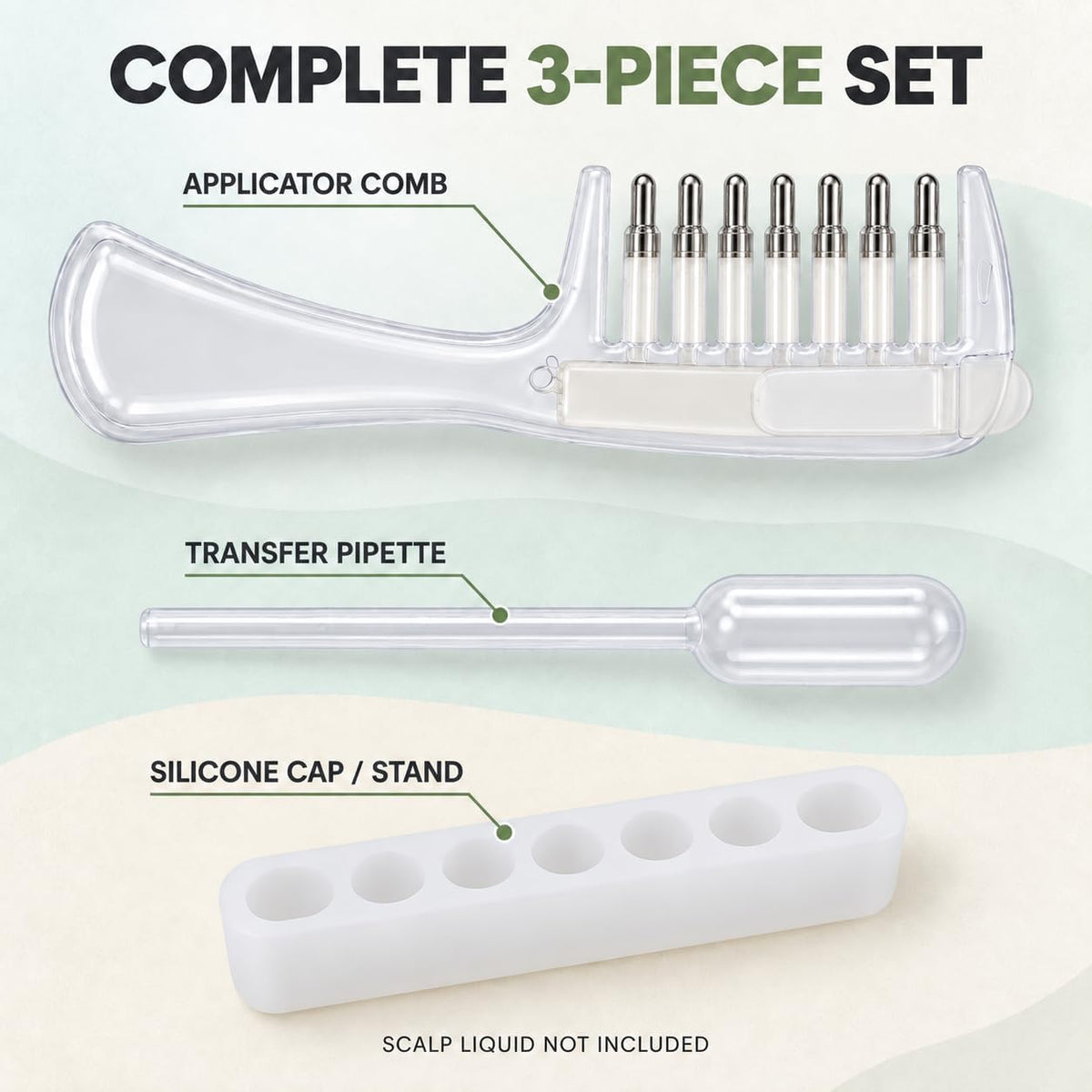 Scalp Oil Dispenser Comb