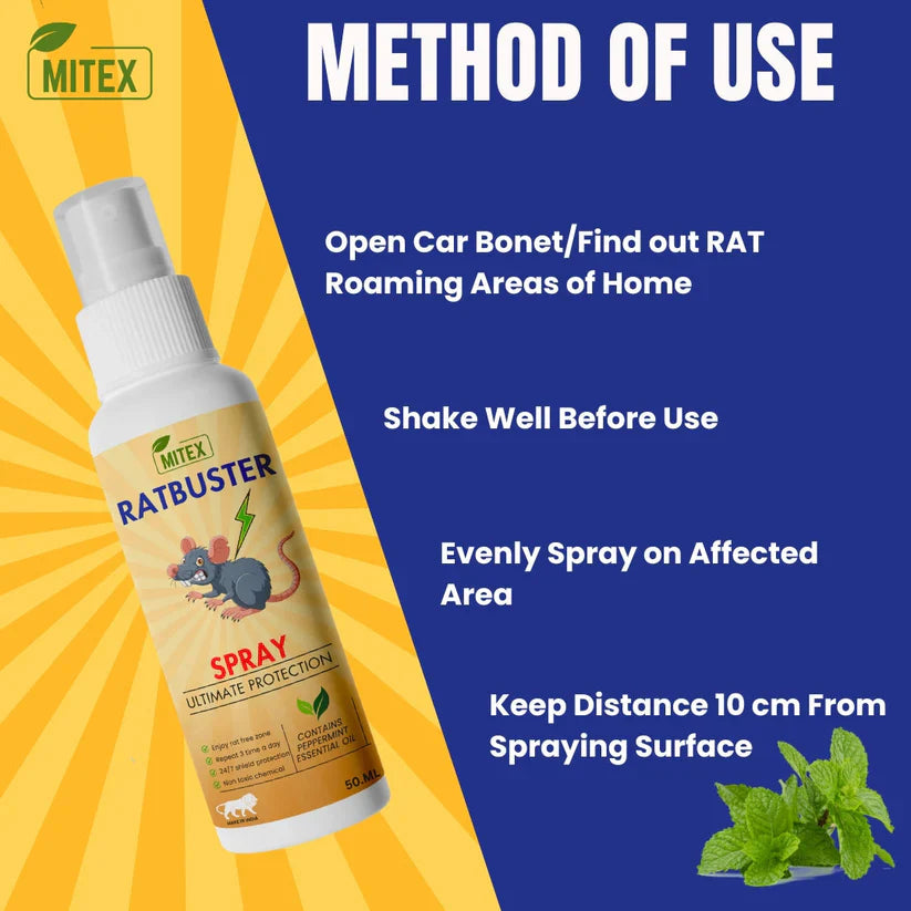 Ratbuster Spray Prevents Rat Attacks (50% Off Only For Today)