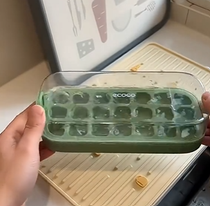 2 in 1 Ice Cube Tray Water Bottle