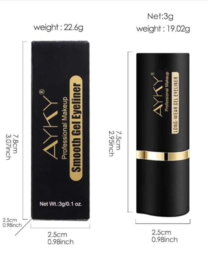 Long Wear Waterproof Gel Cream Eyeliner Kajal