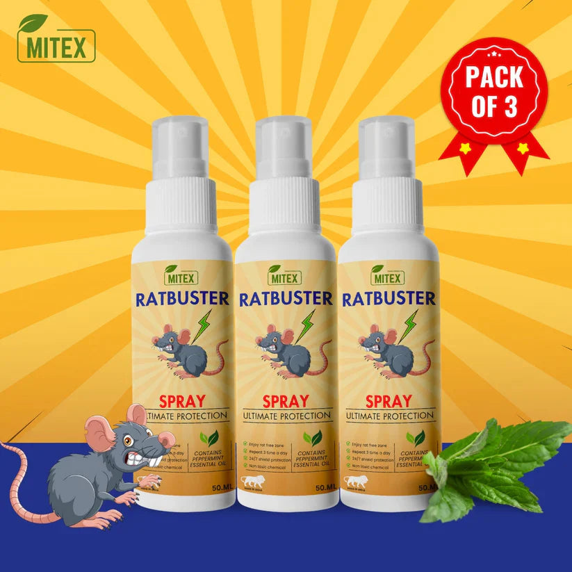 Ratbuster Spray Prevents Rat Attacks (50% Off Only For Today)