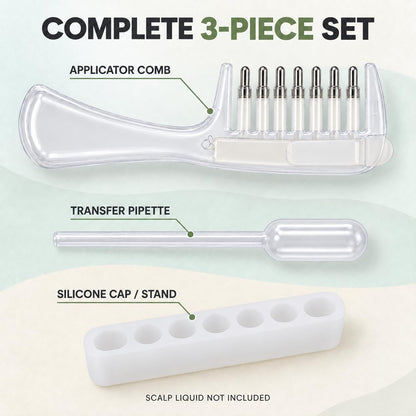 Scalp Oil Dispenser Comb