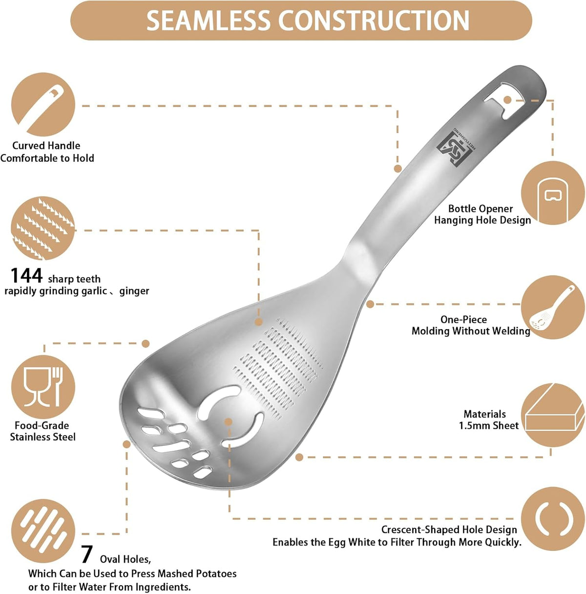 5 In 1 Multipurpose kitchen Spoon 🥄