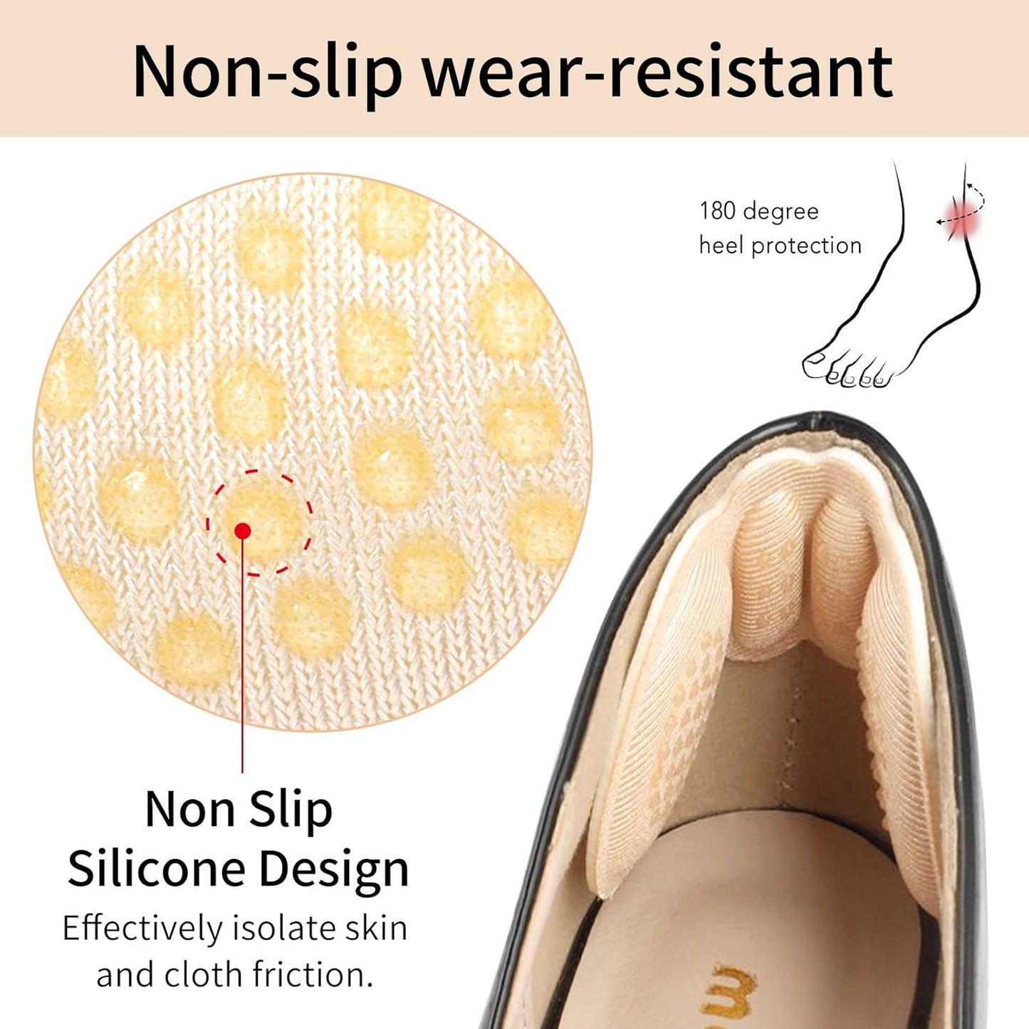 Heel Cushion Pads (Premium Quality)