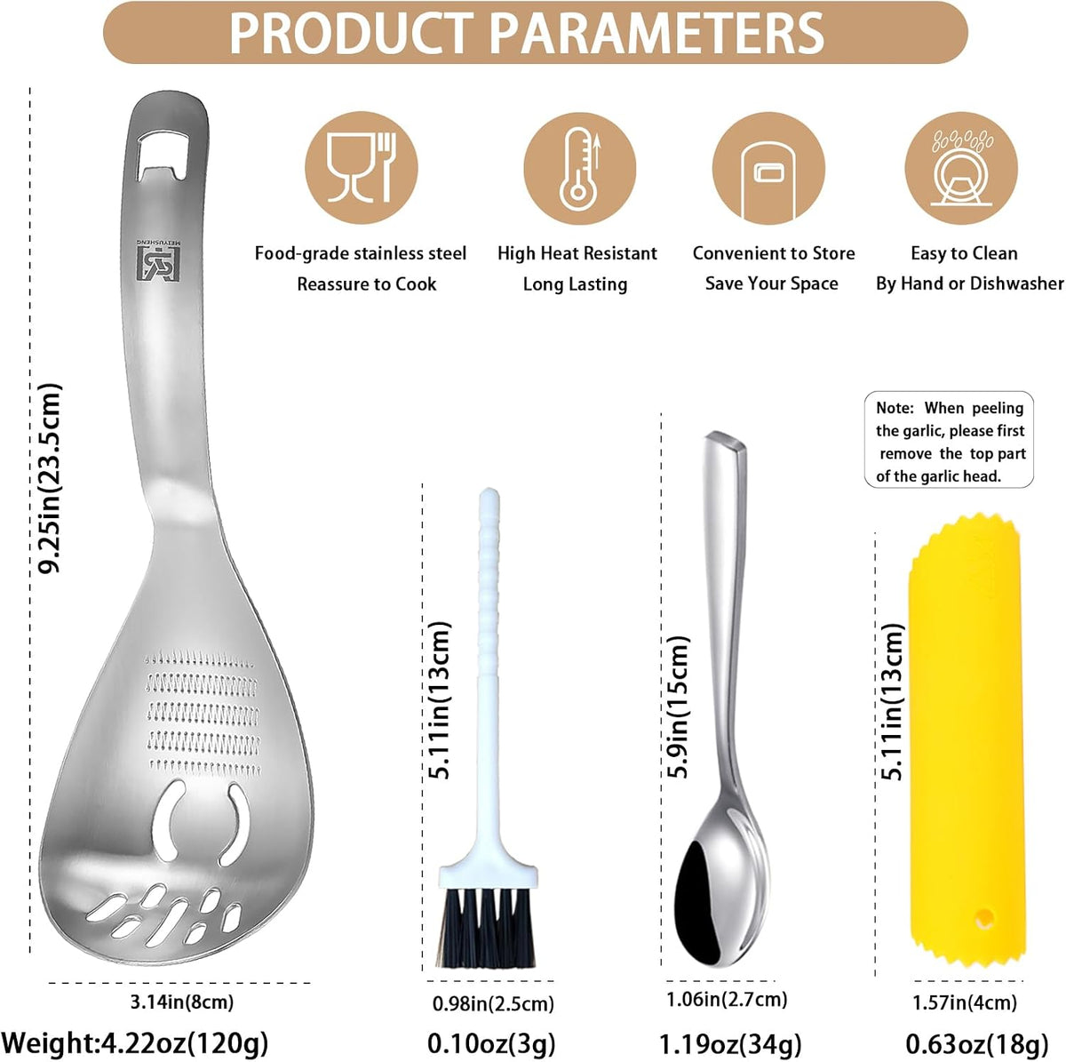 5 In 1 Multipurpose kitchen Spoon 🥄