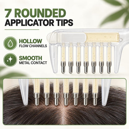 Scalp Oil Dispenser Comb