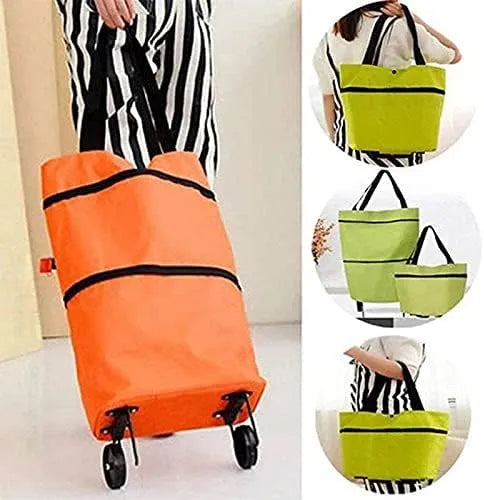 Foldable Rolling Shopping Bag