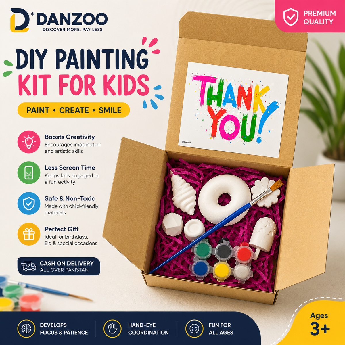 Danzoo Paint & Play DIY Kit