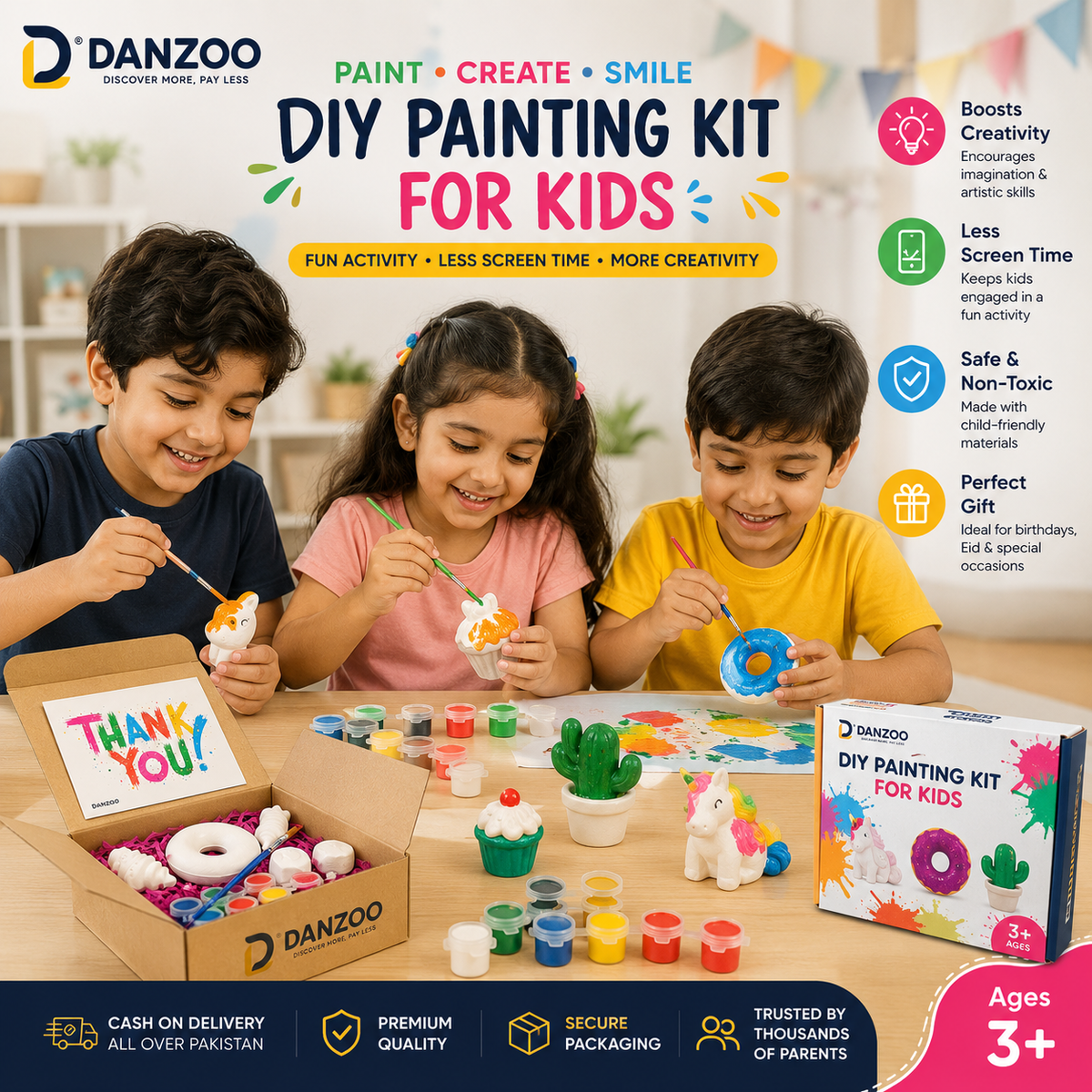 Danzoo Paint & Play DIY Kit