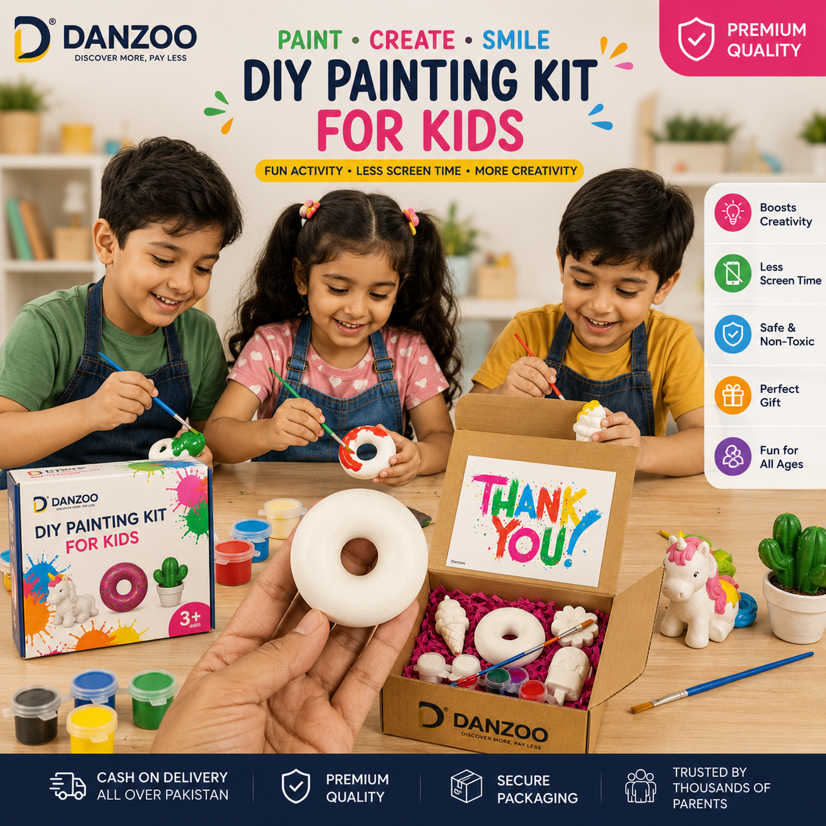 Danzoo Paint & Play DIY Kit