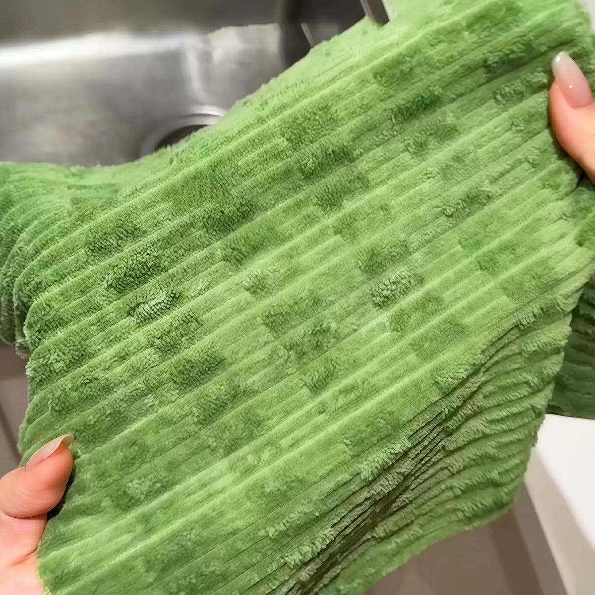 Anti-Bacterial Reusable Kitchen Cleaning Cloth Roll