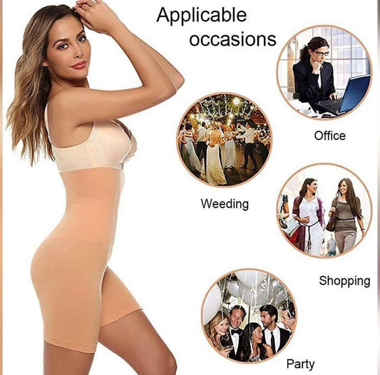 Seamless High Waist Slimming Lower Body Shaper