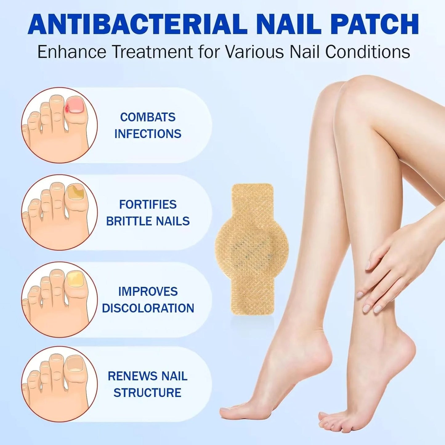 Nighttime Renewal Fungal Nail Patches