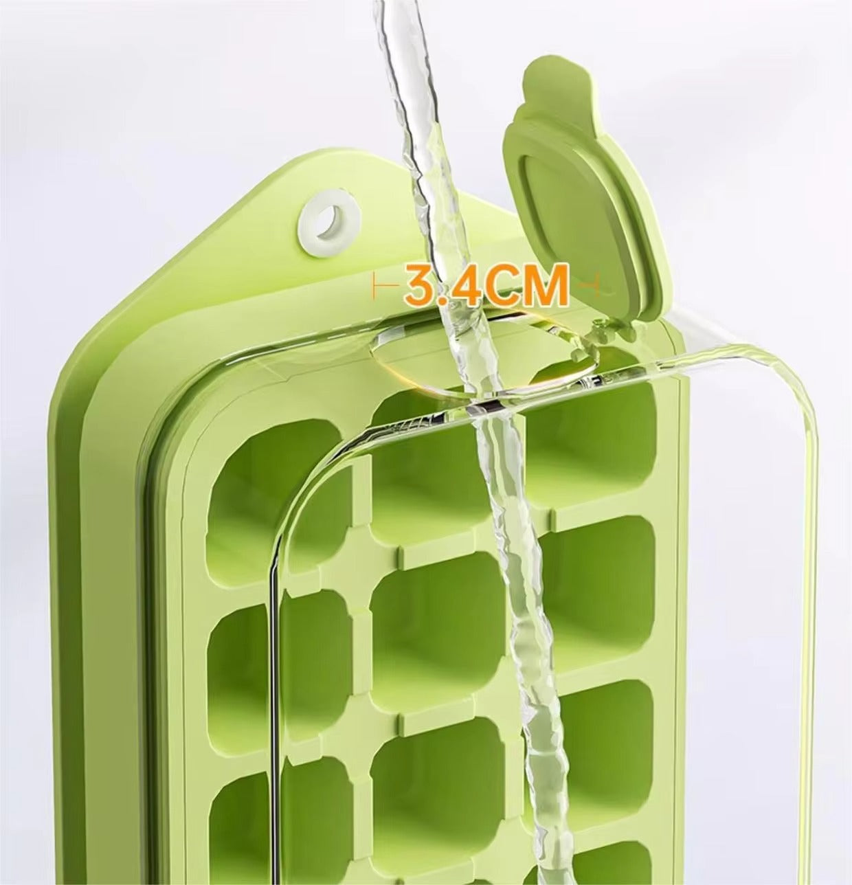2 in 1 Ice Cube Tray Water Bottle