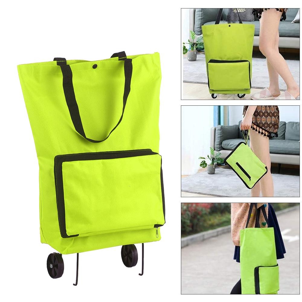 Foldable Rolling Shopping Bag