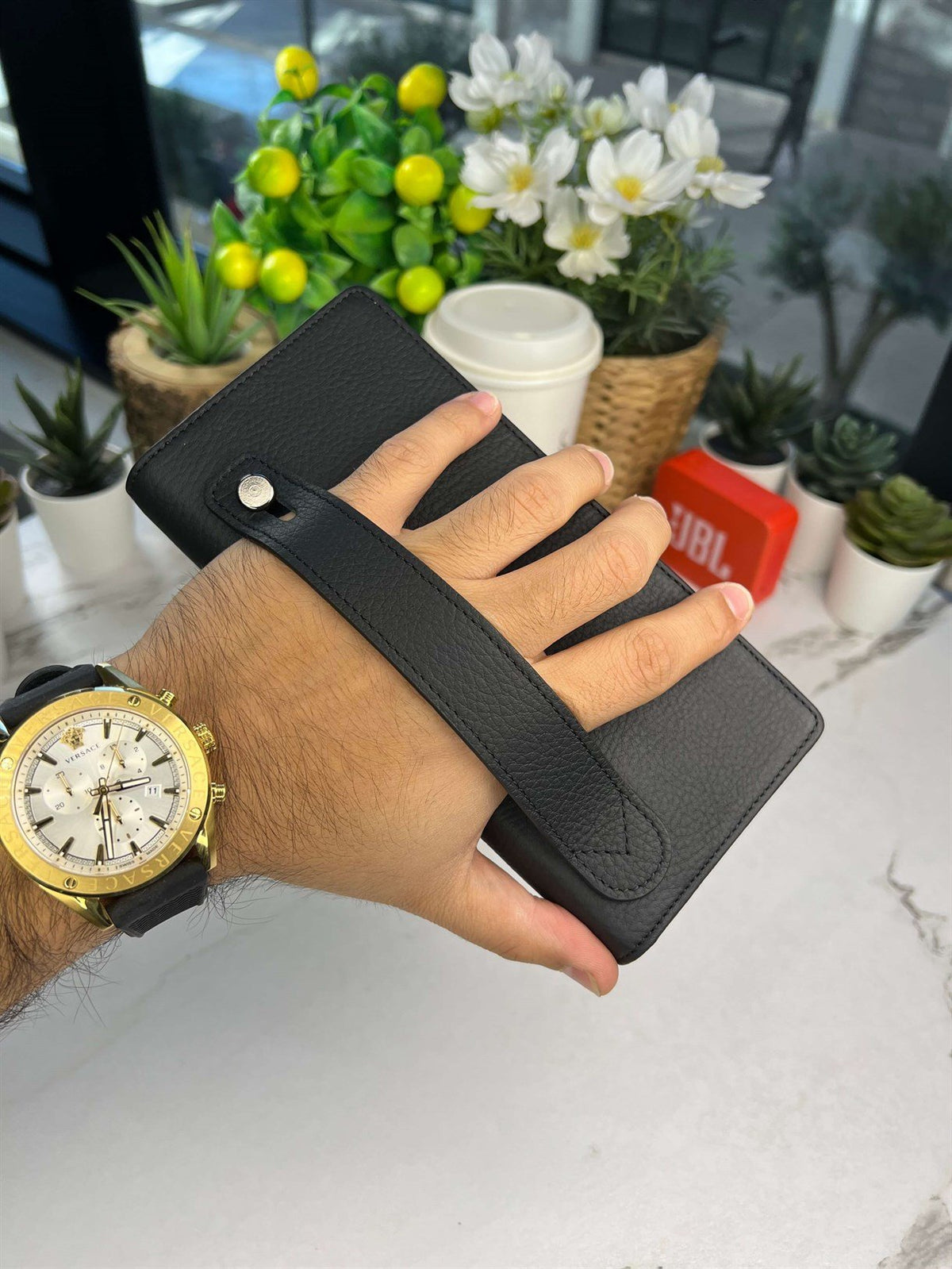 Premium LEATHER LONG WALLET FOR MEN ( ORIGNAL LEATHER )