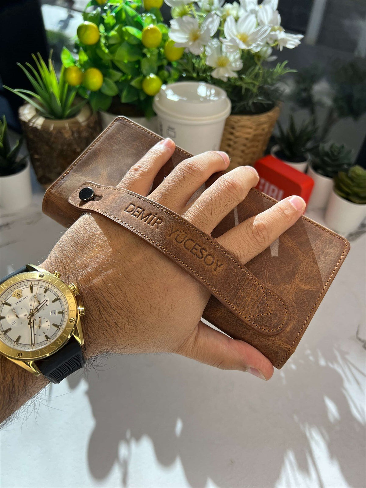 Premium LEATHER LONG WALLET FOR MEN ( ORIGNAL LEATHER )